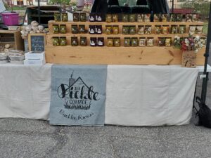 Booth display from the Pickle Cottage.