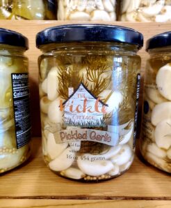 Jar of Pickled Garlic