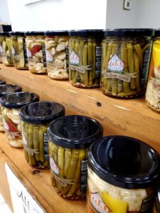 A beautiful display of our various Pickle Cottage products.