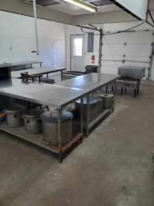 Another angle of the inside of the cannery.