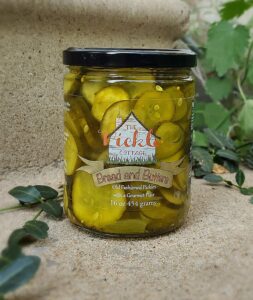 Jar of Bread and Butter Pickles