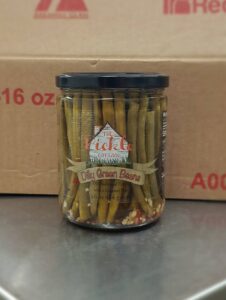 Jar of Dilly Green Beans